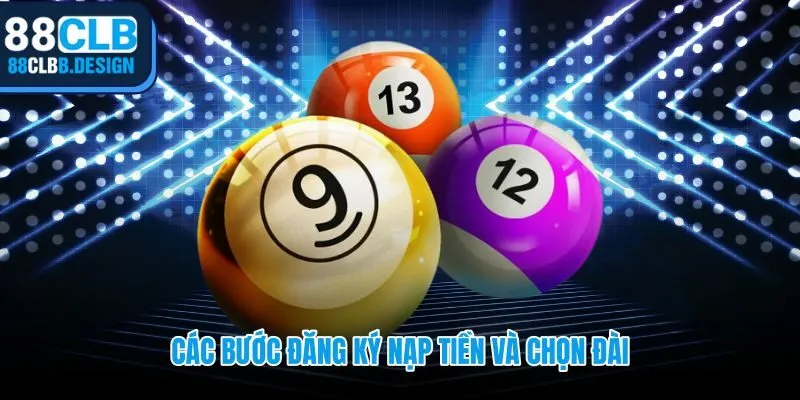 Quy trình 4 bước đặt cược xổ số miền Nam 88CLB nhanh gọn