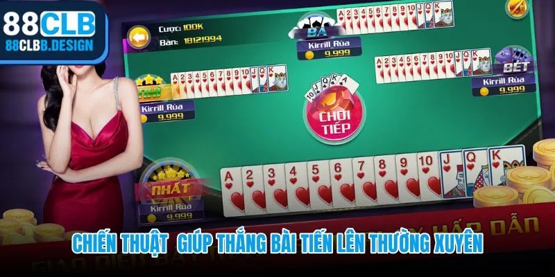 Quản lý nhịp ván bài tiến lên qua ba giai đoạn thăm dò phá thế chốt hạ