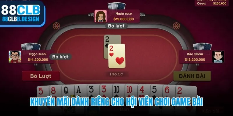 TP game bài 88CLB hoàn trả hàng ngày và thưởng nạp kéo dài quỹ giải trí