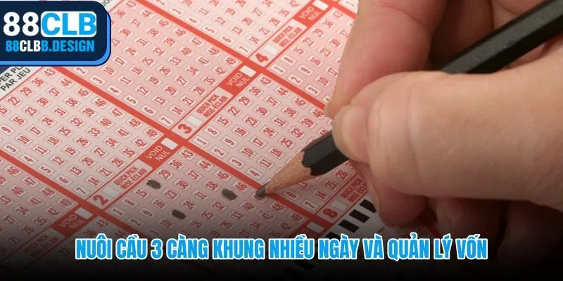 Khung nuôi kỷ luật kết hợp cách chốt số 3 càng theo giới hạn vốn rõ ràng