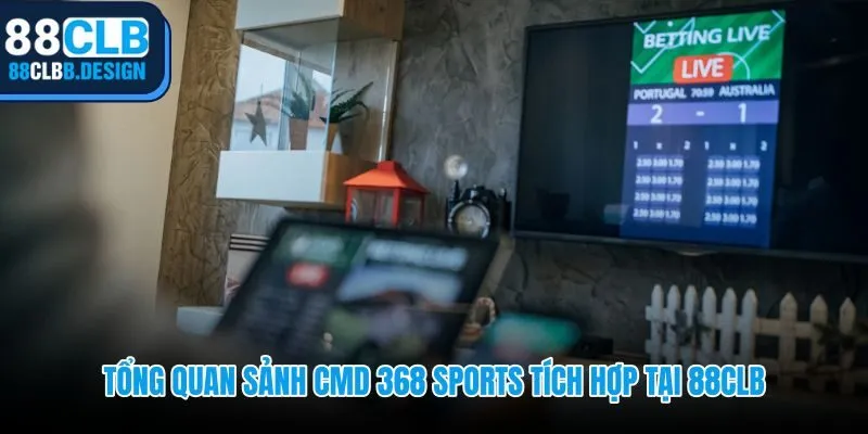 CMD 368 Sports 88CLB nền tảng kèo thể thao thiết kế riêng cho người chơi